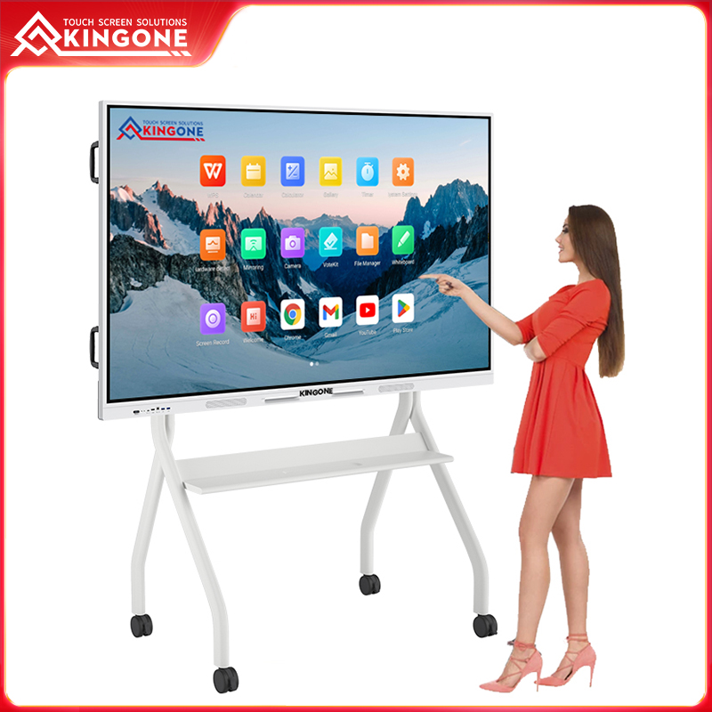 Interactive Smart Whiteboard with White Color