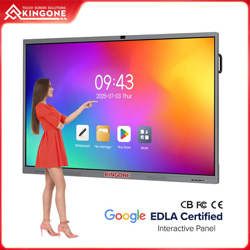 75 inch touch screen display digital smart board