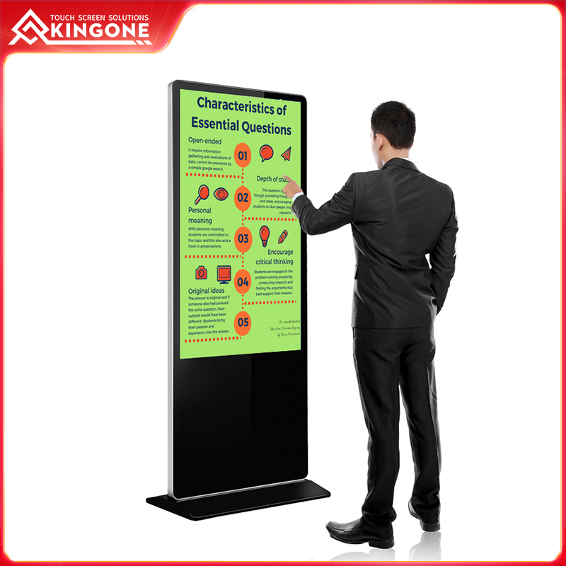 Information 55 inch interactive digital signage price