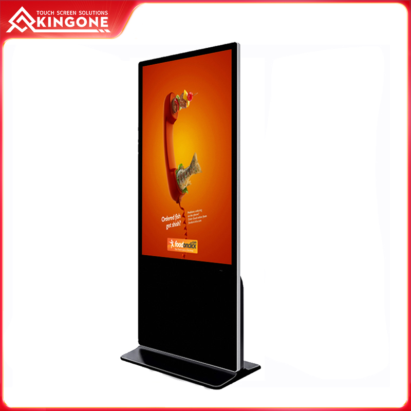 Floor stand indoor Android player digital signage display