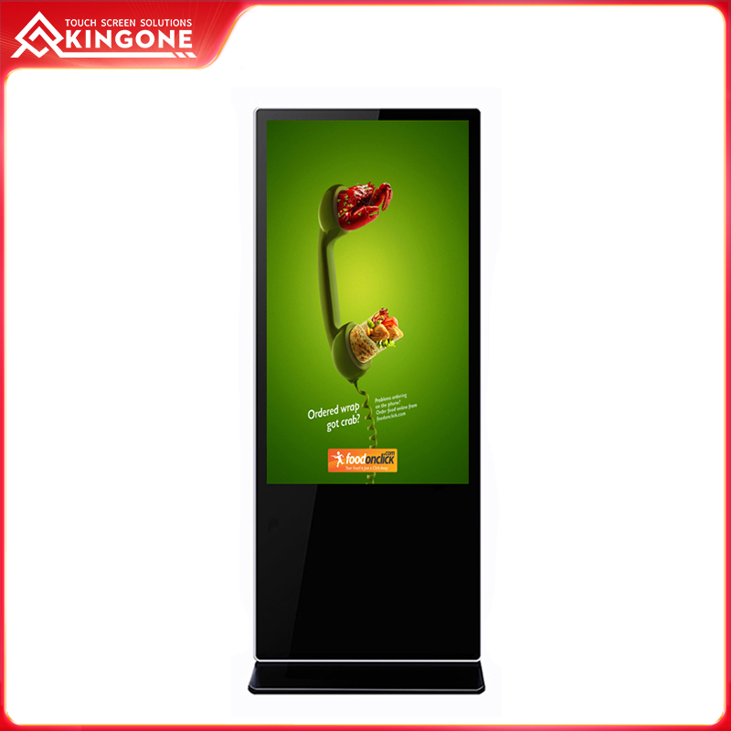 Floor standing advertising screen LCD digital signage kiosk