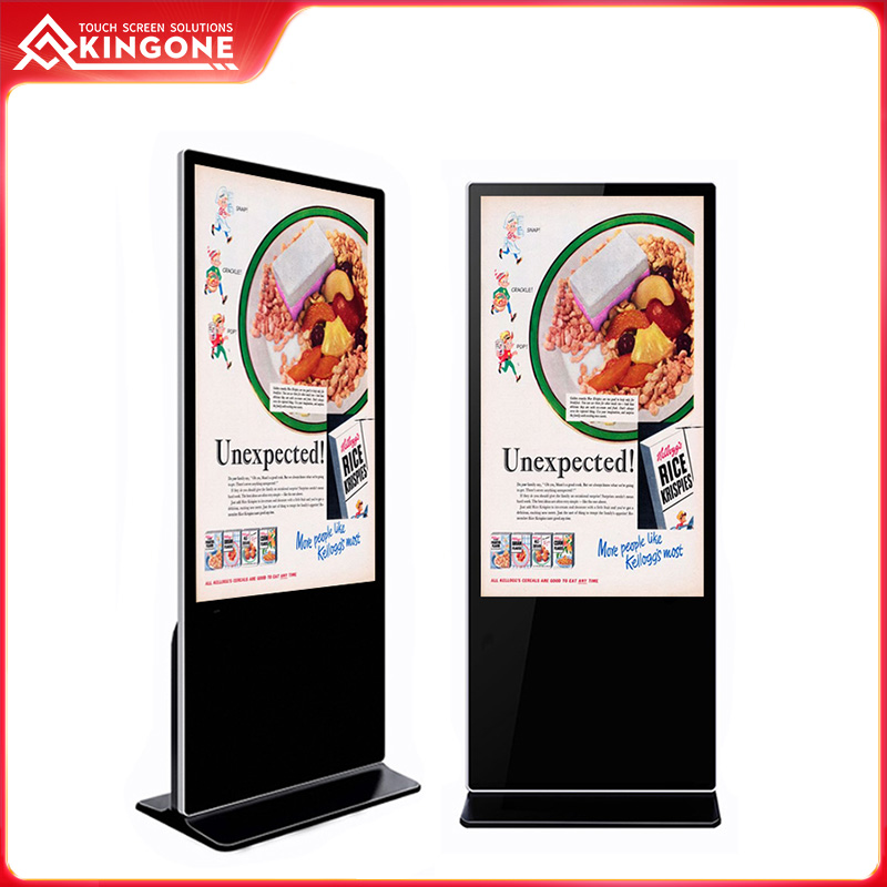 Indoor floor stand LCD digital kiosk display price
