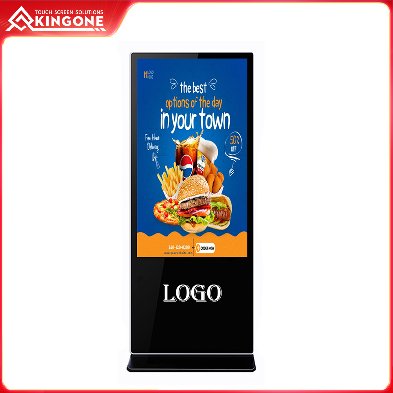 Media player exhibition hall standee digital totem display