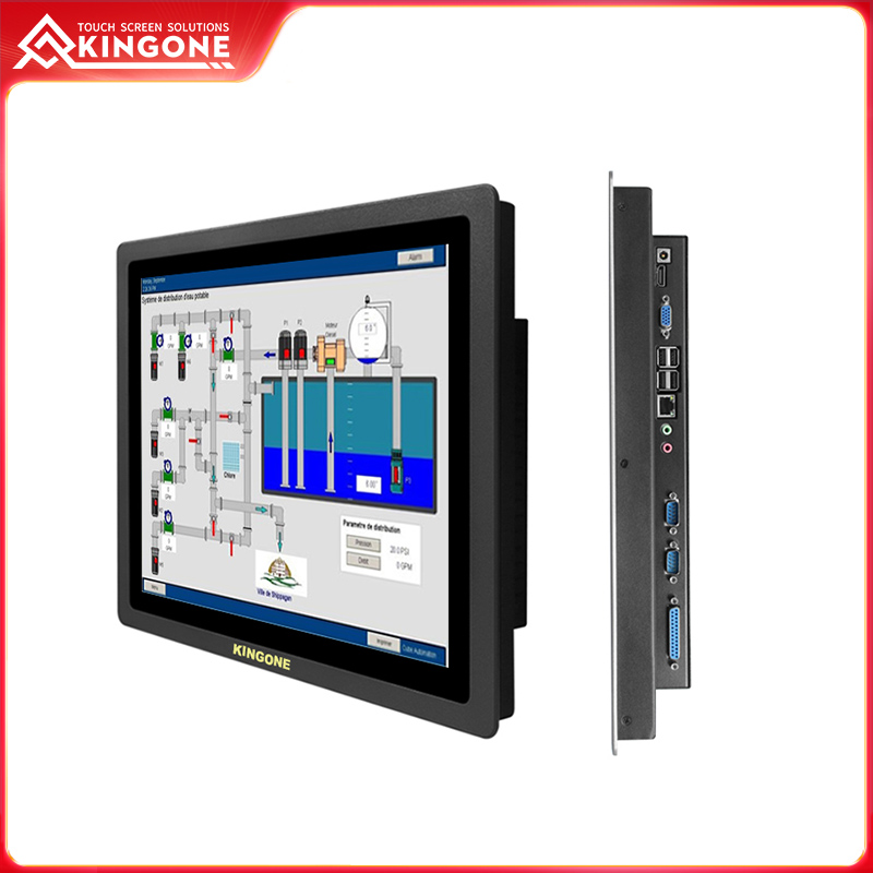 All In One 10.4 Inch Embedded Industrial Touch Panel 