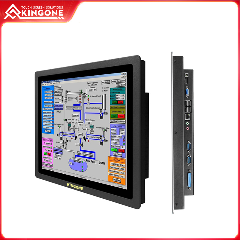 Capacitive Touch All In One Fanless Industrial PC