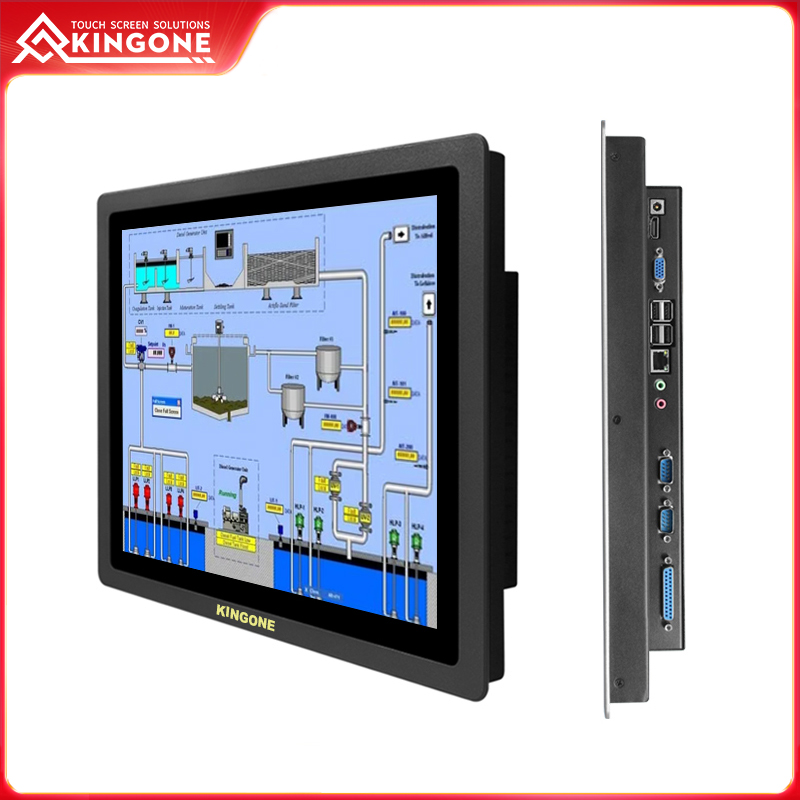 Embedded RS232 RS485 Industrial Touch Screen PC Panel 