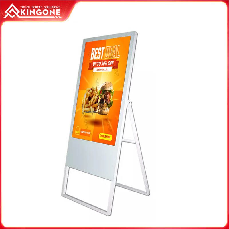 Floor stand advertising monitor LCD digital signage poster