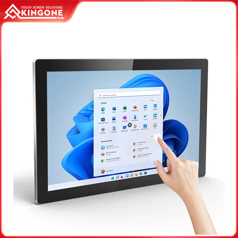 32 inch ad player touch screen wall mounted lcd display