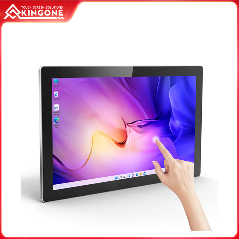 21.5 inch ultra slim media player Android touch screen panel