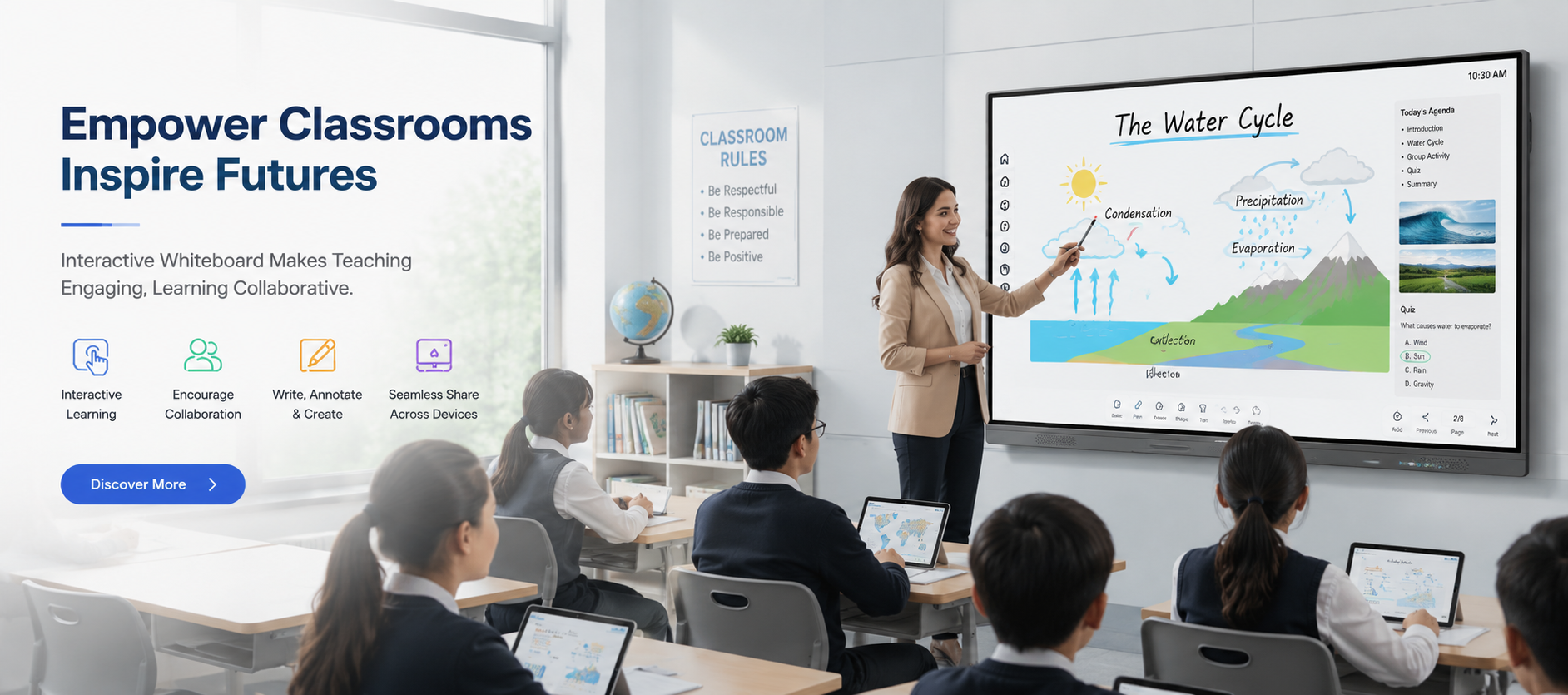 Interactive Whiteboard for Classroom