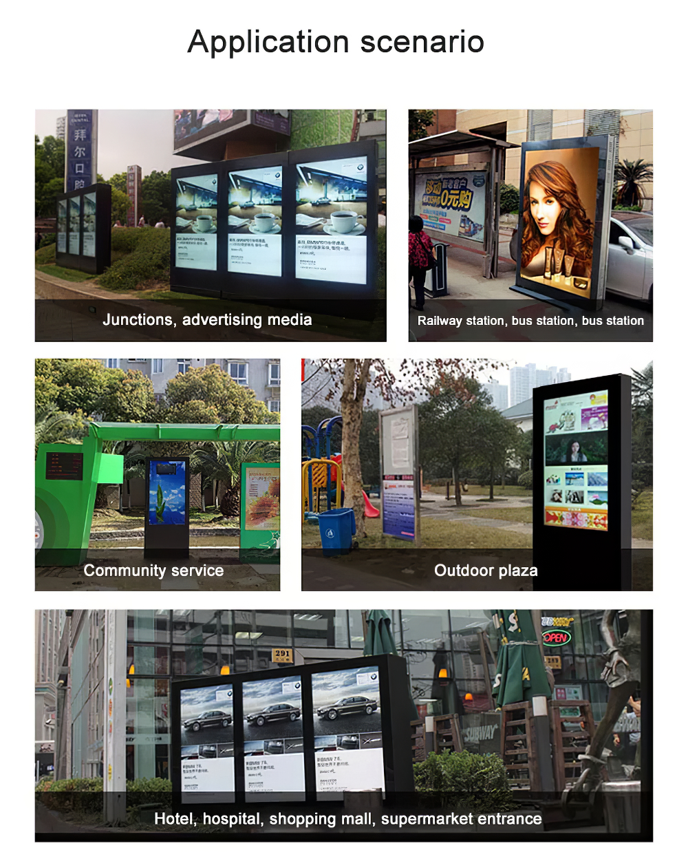 65 inch Stand Outdoor Digital Signage(图8)