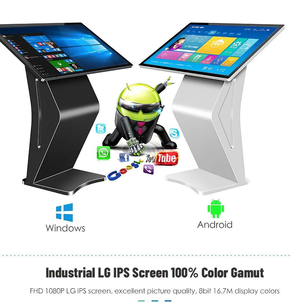 65 inch Information Touch Screen Kiosk(图3)