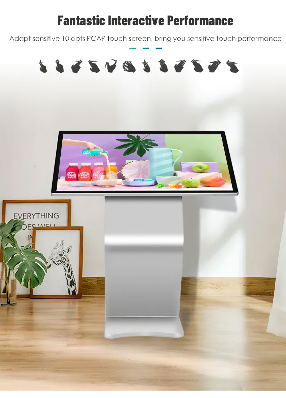 65 inch Information Touch Screen Kiosk(图6)