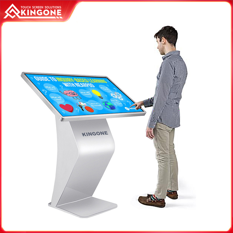55 inch Information Touch Screen Kiosk