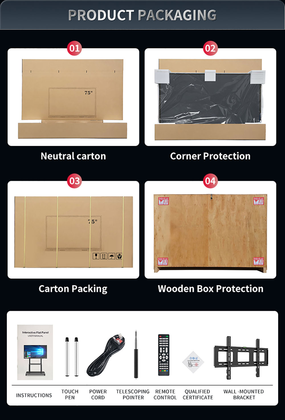 Touch Screen Monitor Interactive Whiteboard for Meeting(图6)