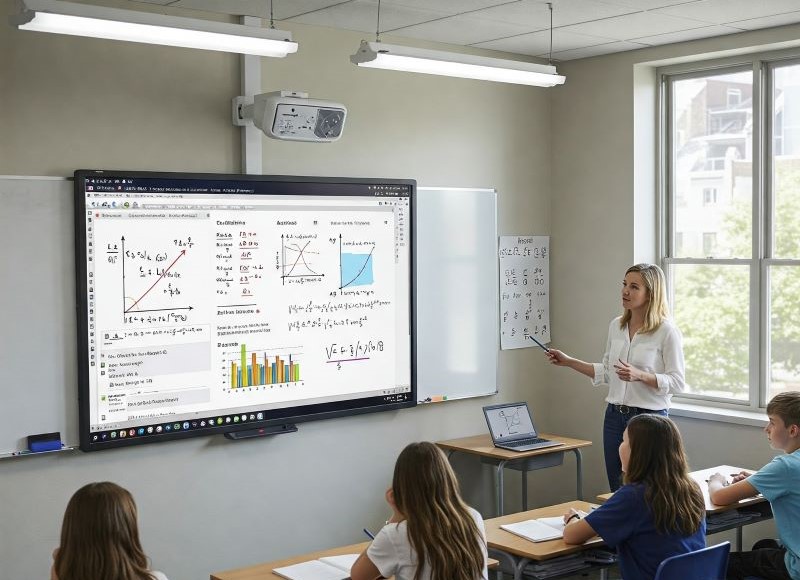 LCD Digital Smart Whiteboard: The Future of Improving Classroom and Meeting Efficiency(图1)